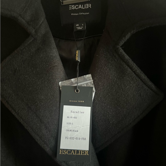 Escalier Wool Coat, Womens, Size Large, NWT - Picture 11 of 14